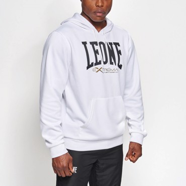 Leone LOGO HOODED SWEATSHIRT - white